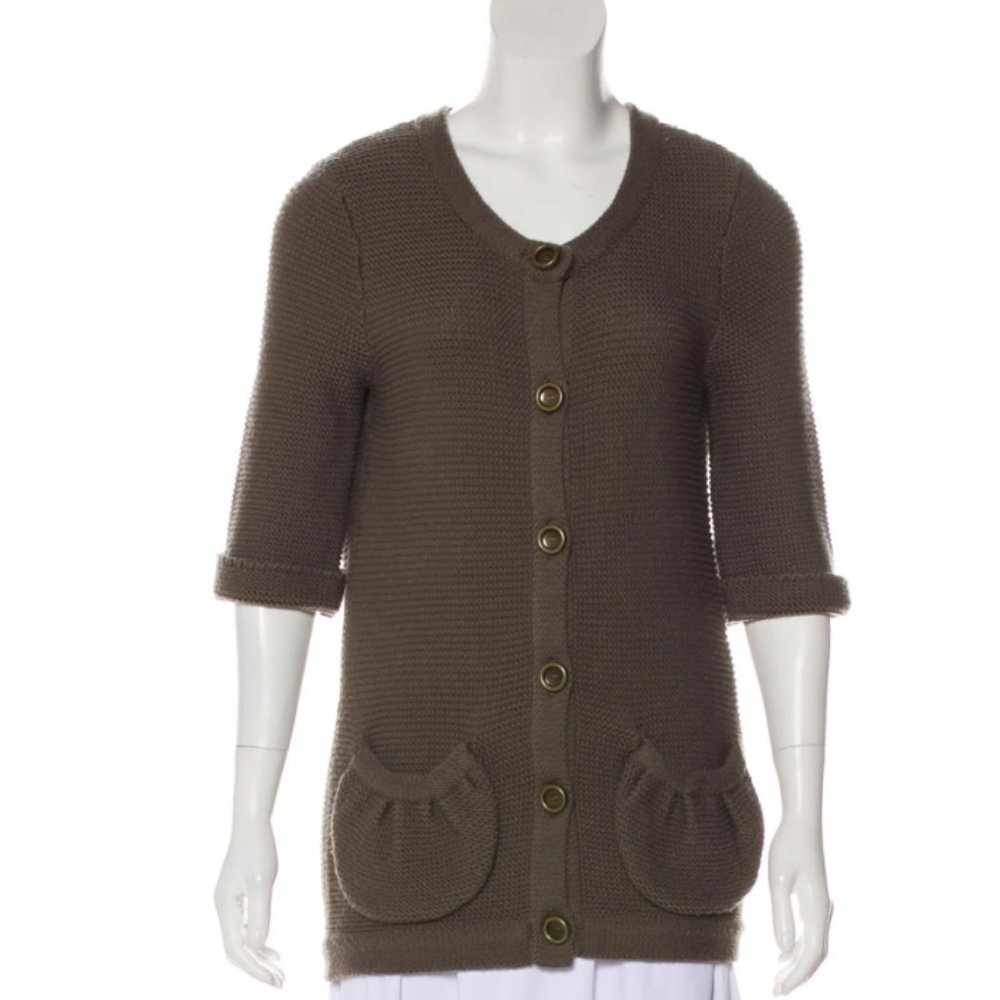 MARC BY MARC JACOBS Wool Short Sleeve Sweater